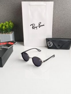 Rayban gun black 3675