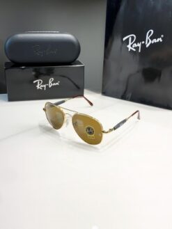 Rayban Gold Brown 3517