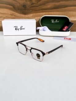 Rayban04 Gold brown frame