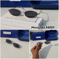 Gucci 32827 Silver Black 🖤