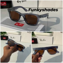 Rayban 0502 Blue brown 🤎